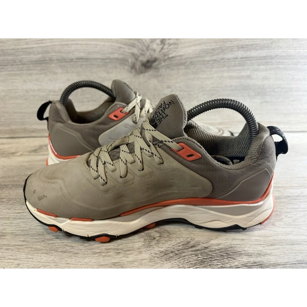 The North Face VECTIV Exploris Futurelight Women's 8 Gray Orange‎ Hiking Shoes